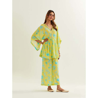Label Earthen Green Ebla Co-Ord (Set of 2)