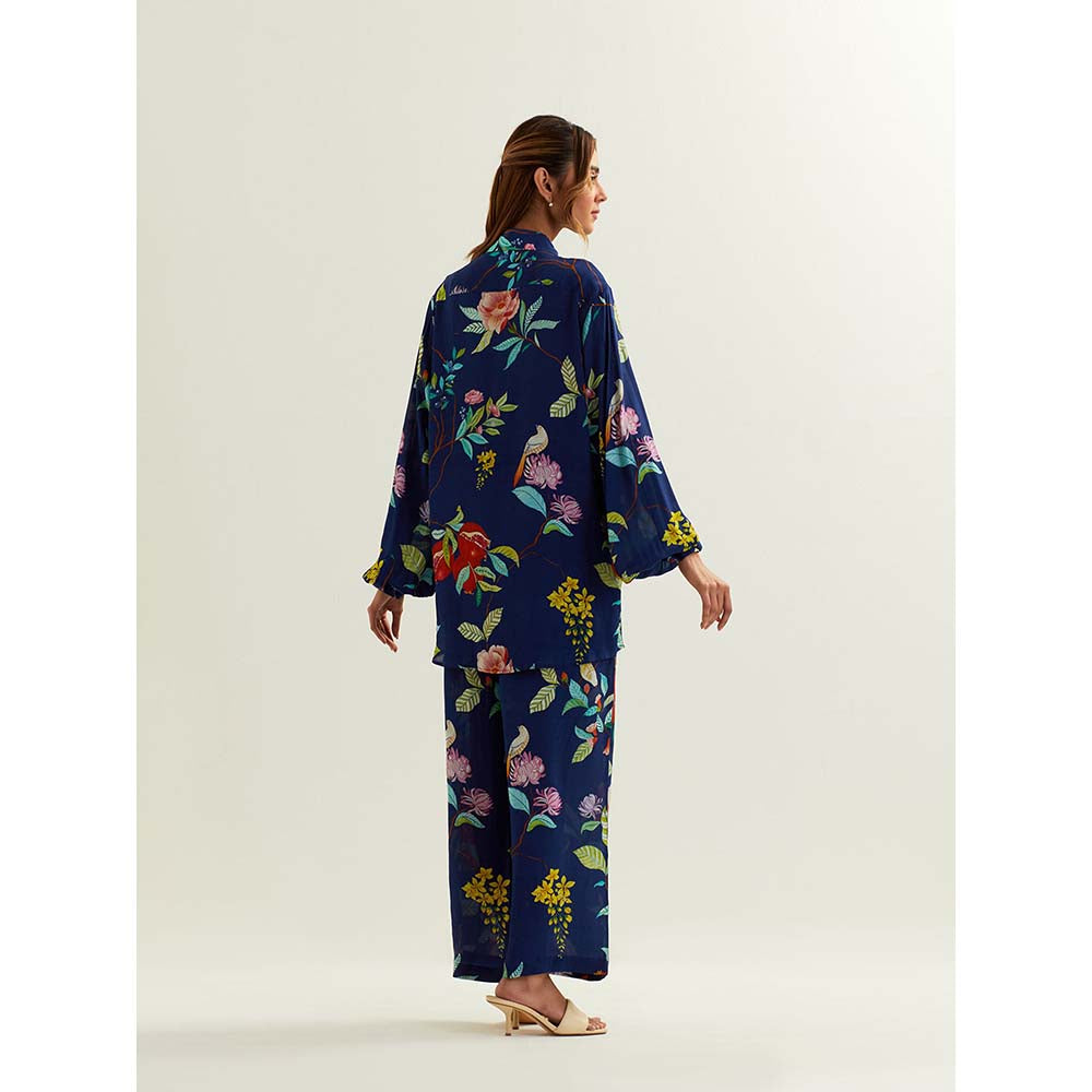 Label Earthen Blue Sapphire Co-Ord (Set of 2)