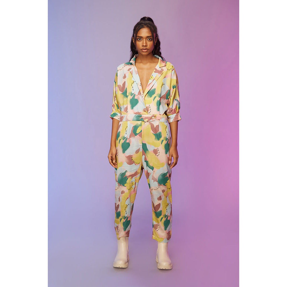 Label SOUS Multi-Colour Streetwise Jumpsuit