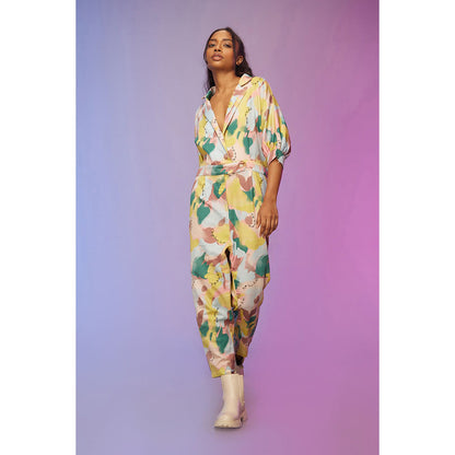 Label SOUS Multi-Colour Streetwise Jumpsuit