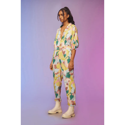 Label SOUS Multi-Colour Streetwise Jumpsuit