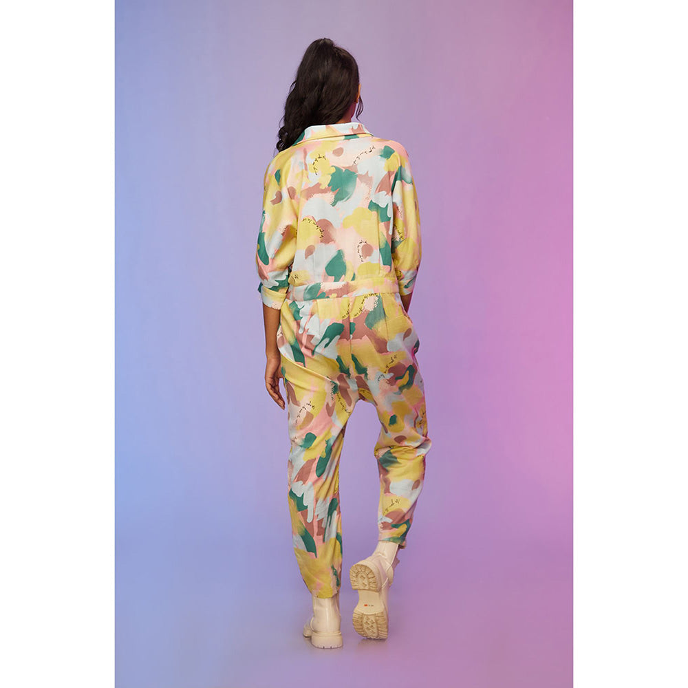 Label SOUS Multi-Colour Streetwise Jumpsuit