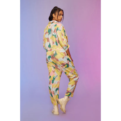 Label SOUS Multi-Colour Streetwise Jumpsuit