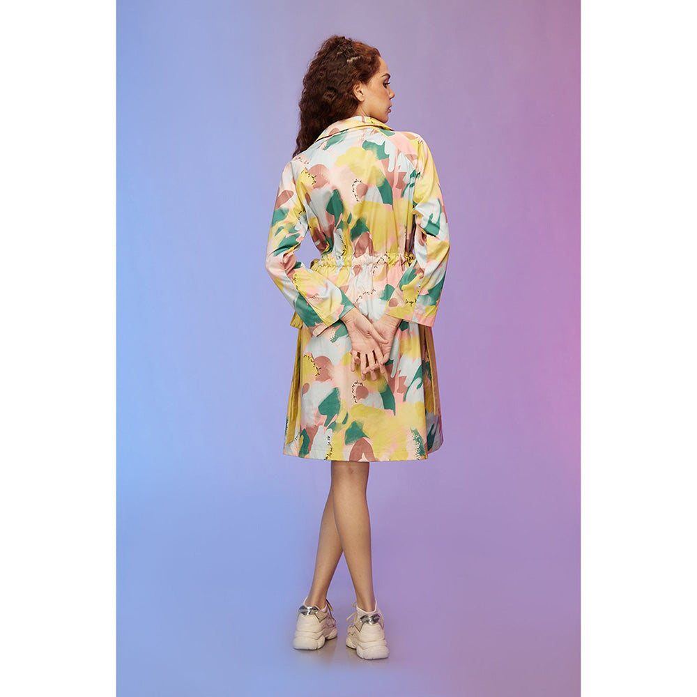 Label SOUS Multi-Colour Lively Bib Dress