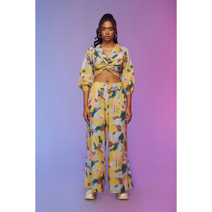 Label SOUS Multi-Colour Beach Escape Co-Ord (Set of 2)