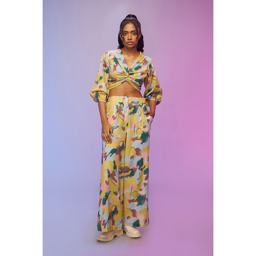 Label SOUS Multi-Colour Beach Escape Co-Ord (Set of 2)