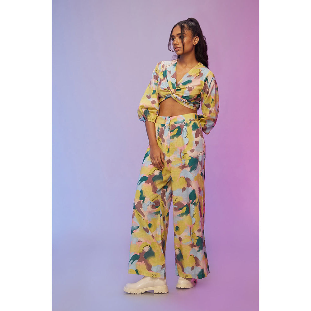 Label SOUS Multi-Colour Beach Escape Co-Ord (Set of 2)