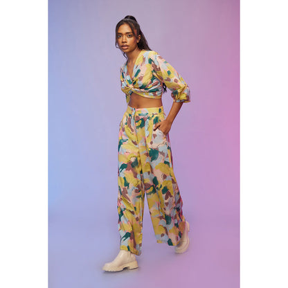 Label SOUS Multi-Colour Beach Escape Co-Ord (Set of 2)