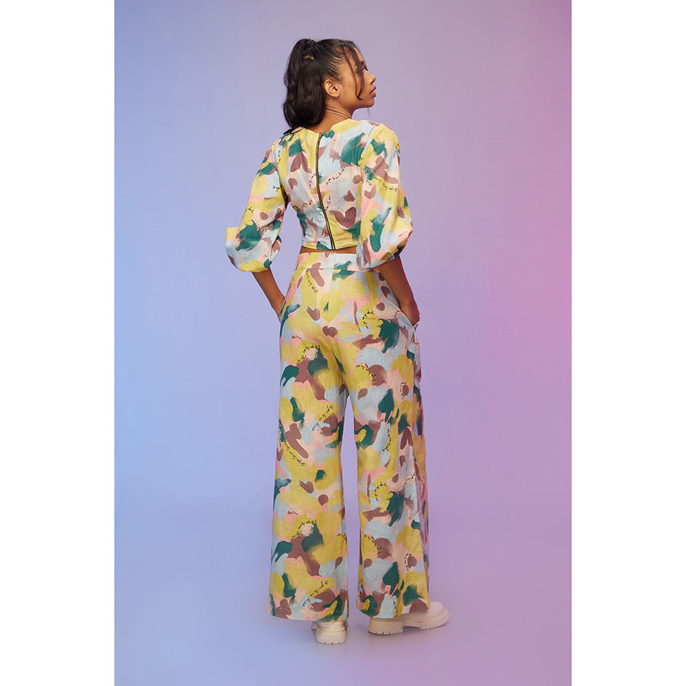 Label SOUS Multi-Colour Beach Escape Co-Ord (Set of 2)