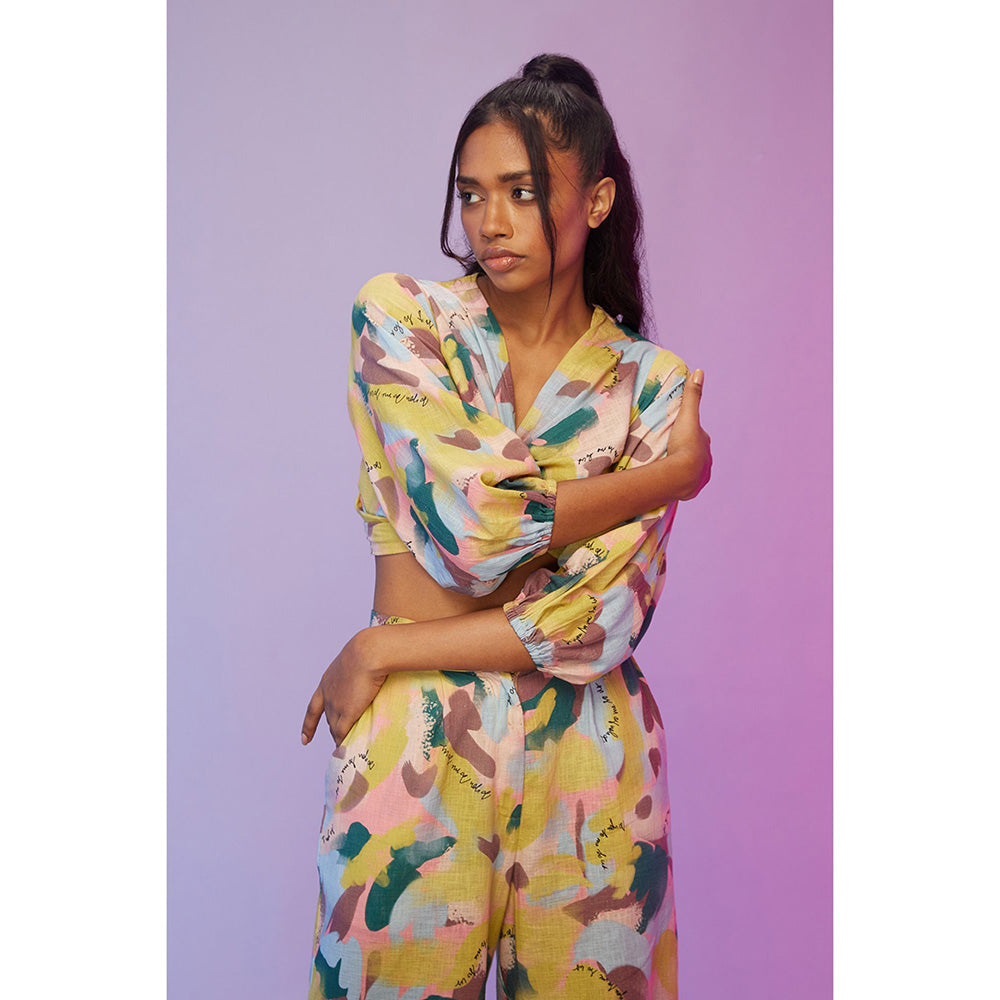 Label SOUS Multi-Colour Beach Escape Co-Ord (Set of 2)