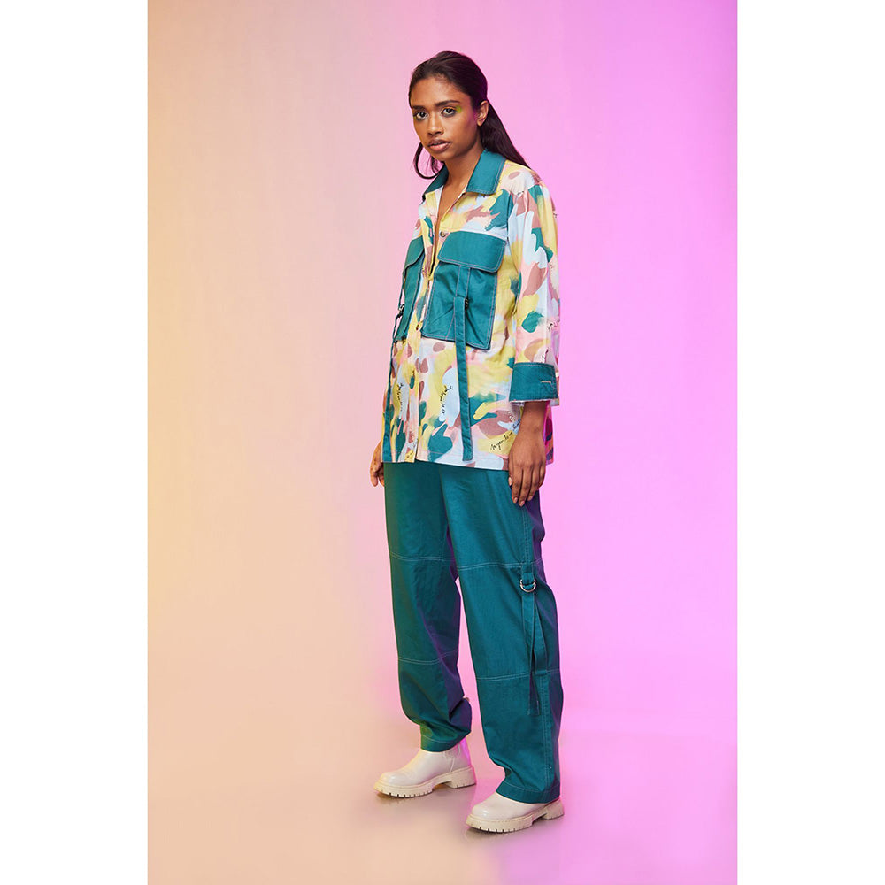 Label SOUS Teal City Chic Co-Ord (Set of 2)