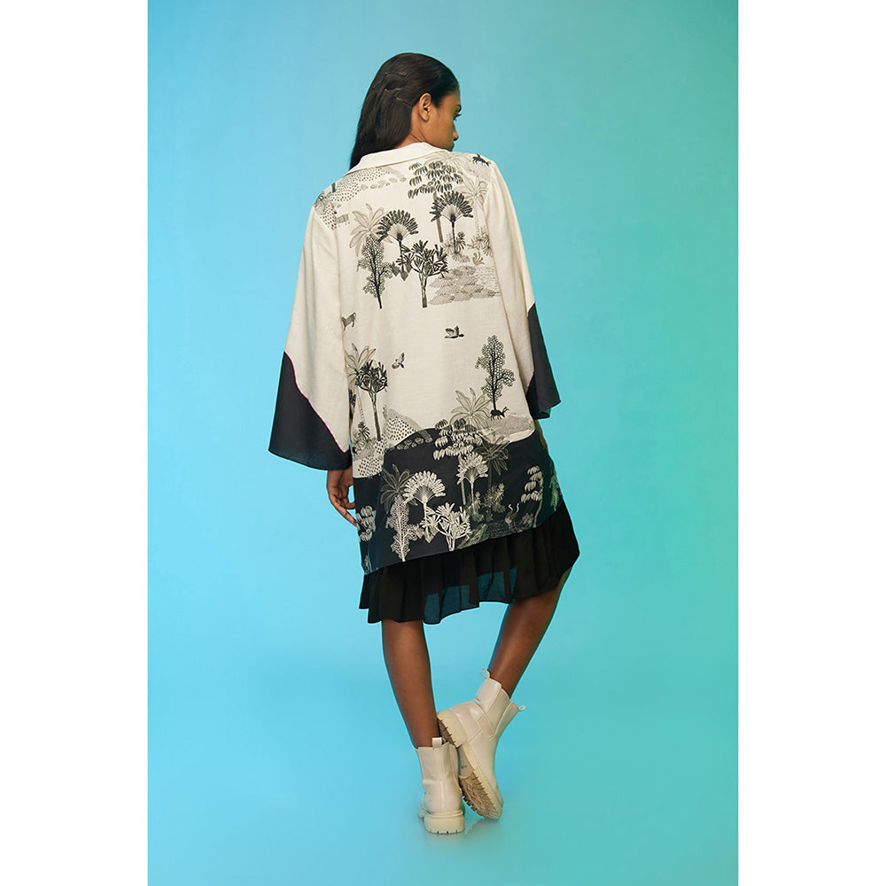 Label SOUS Black Boho Babe Dress With Jacket (Set of 2)