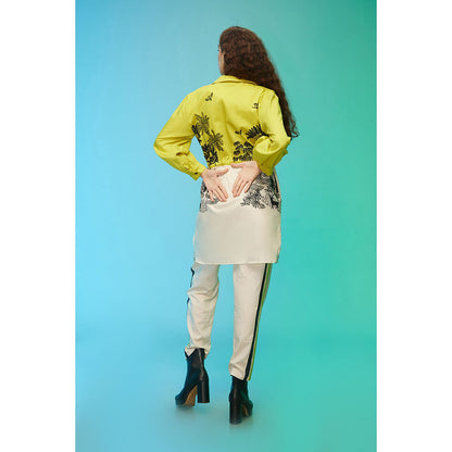 Label SOUS Green Neon Playful Co-Ord (Set of 2)