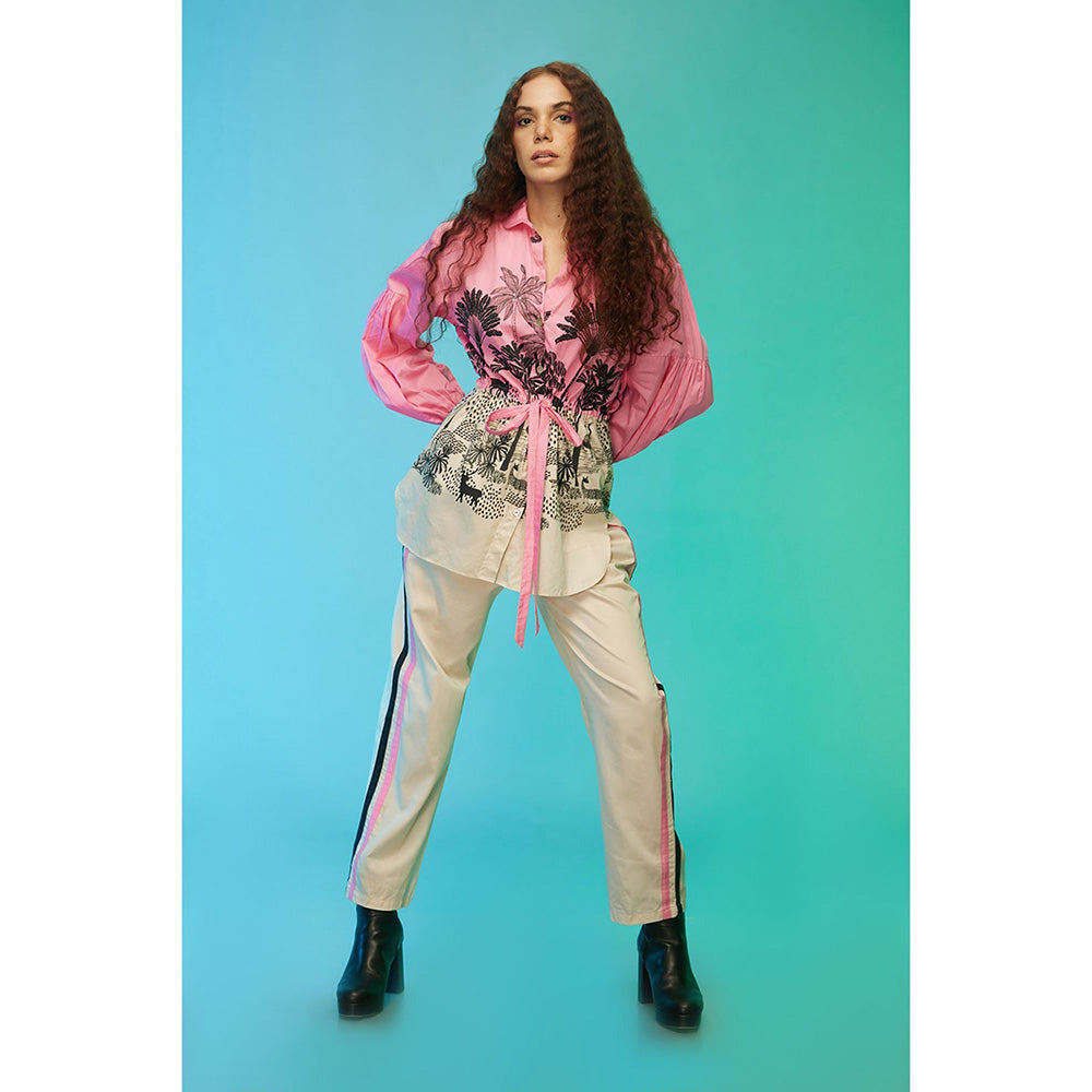 Label SOUS Green Neon Playful Co-Ord (Set of 2)