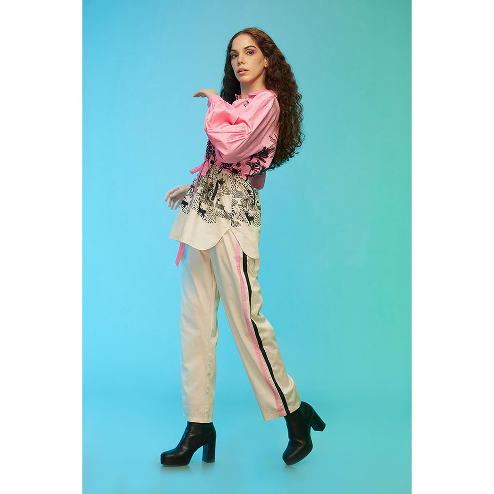 Label SOUS Green Neon Playful Co-Ord (Set of 2)