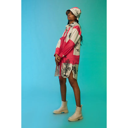 Label SOUS Pink Coastal Vibe Dress