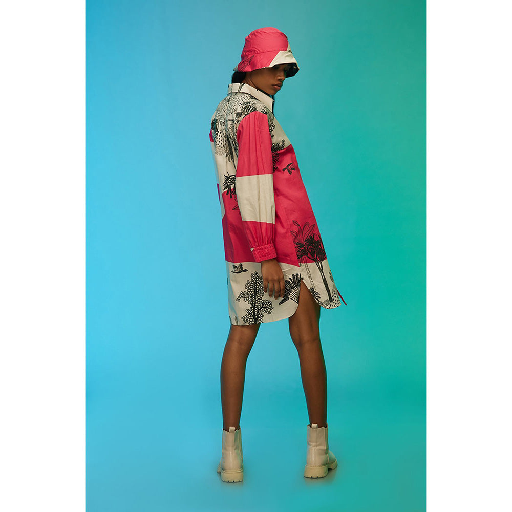 Label SOUS Pink Coastal Vibe Dress