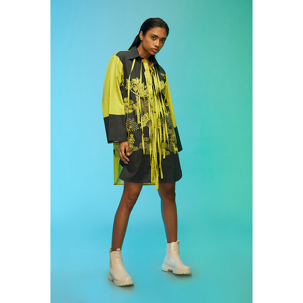 Label SOUS Green Coastal Vibe Dress