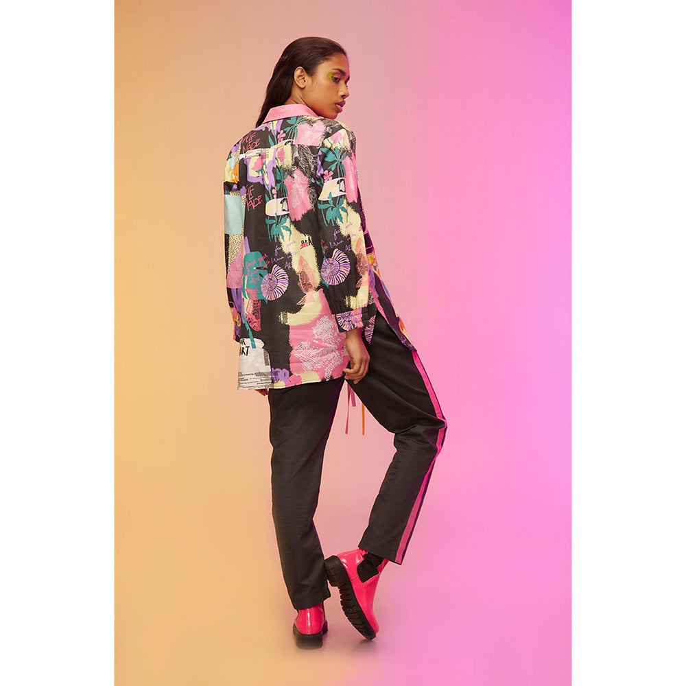 Label SOUS Black City Explorer Co-Ord (Set of 2)