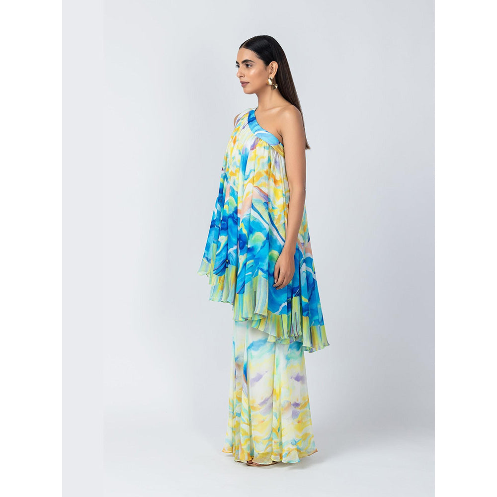 LABEL NAARITI Osheen Multicolour Sharara