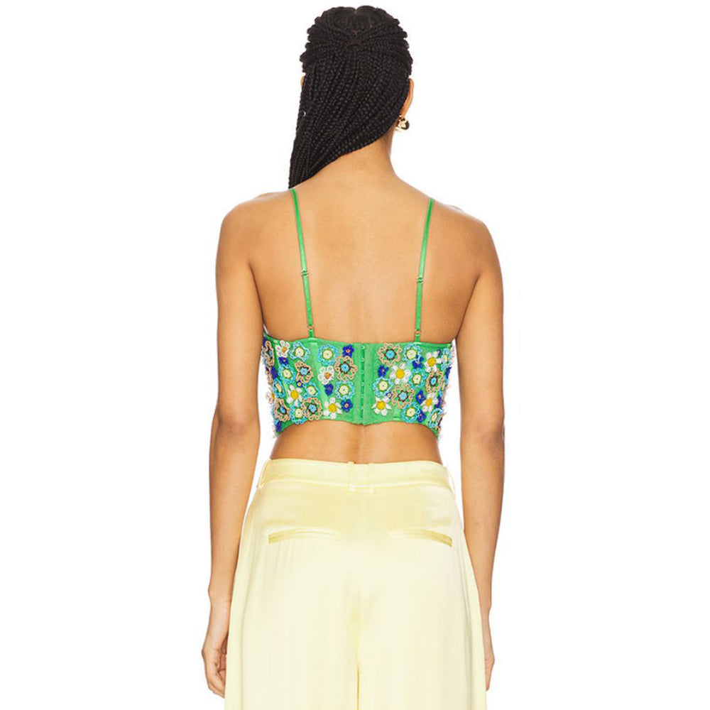 La Fuori Mossy Meadow Bustier