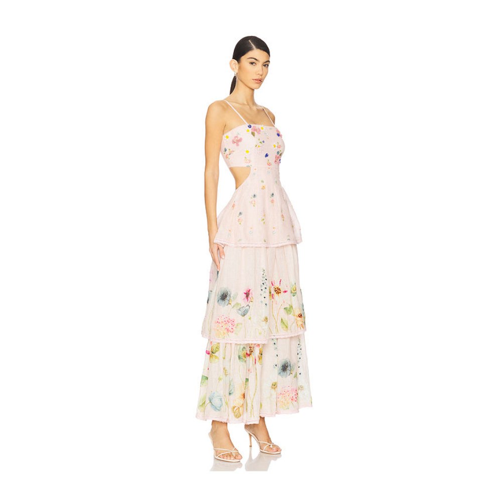 La Fuori Garden Gala Tier Dress