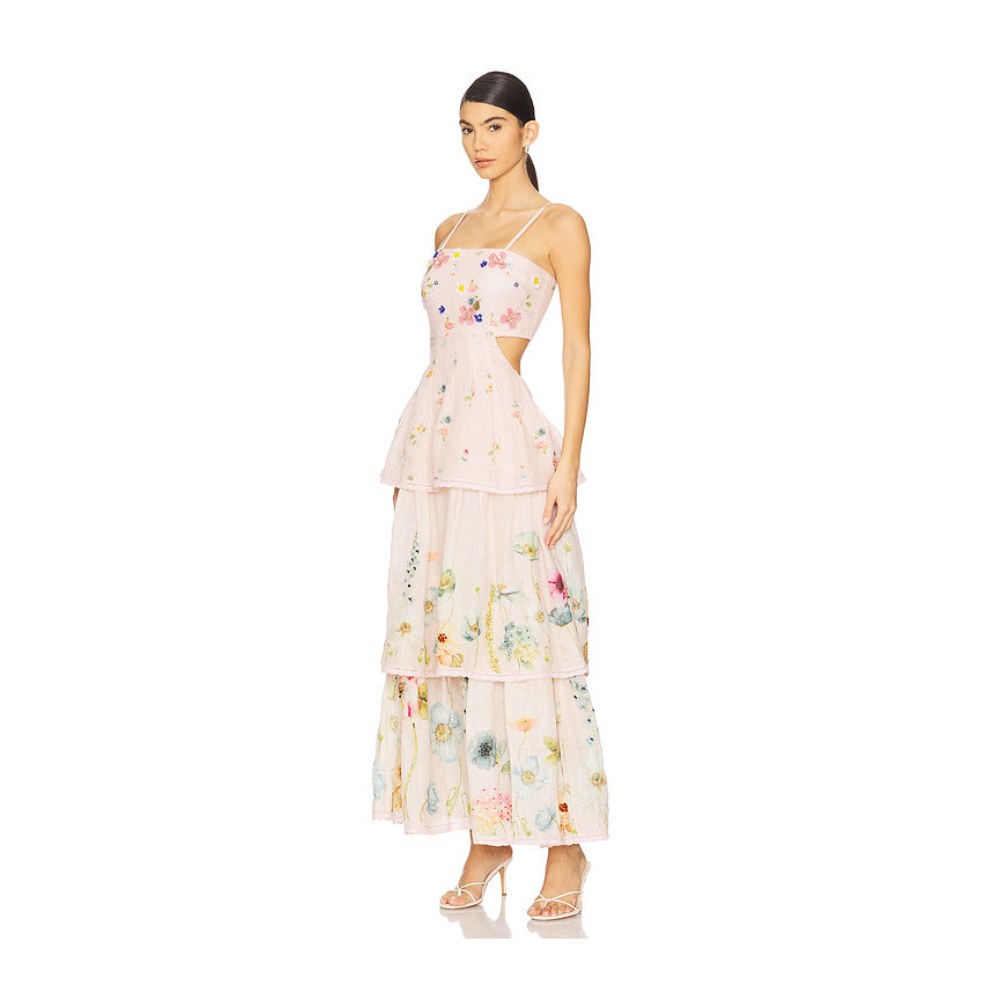 La Fuori Garden Gala Tier Dress