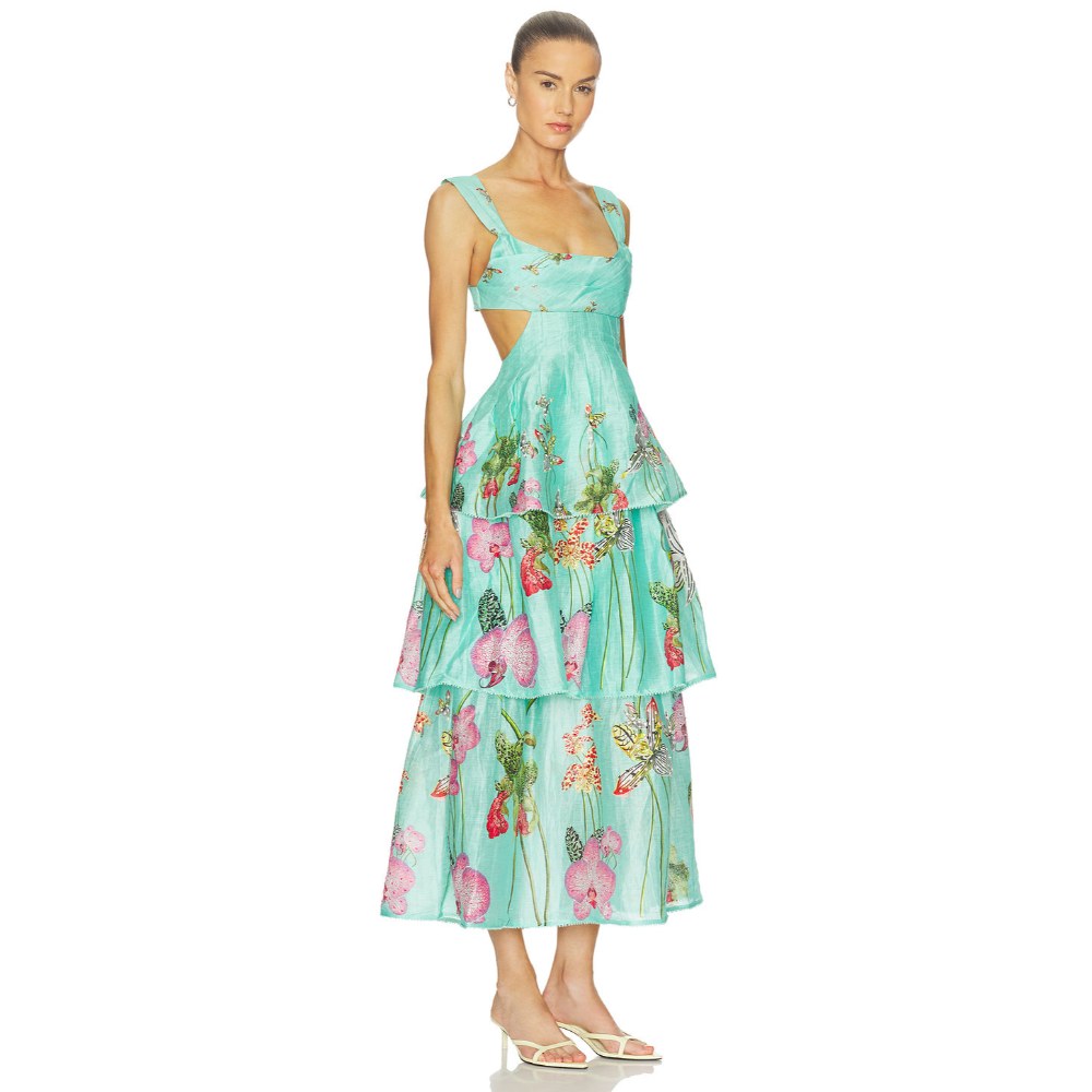 La Fuori Botanical Oasis Dress