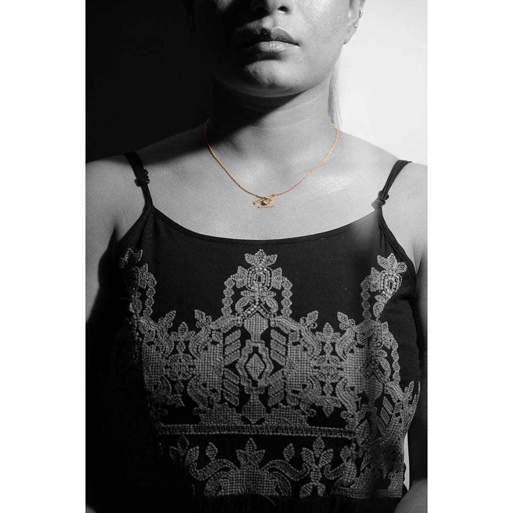La marque-M White Polki On The Bars Diamond Necklace