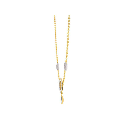 La marque-M White Queen Bee Polki Diamond Necklace