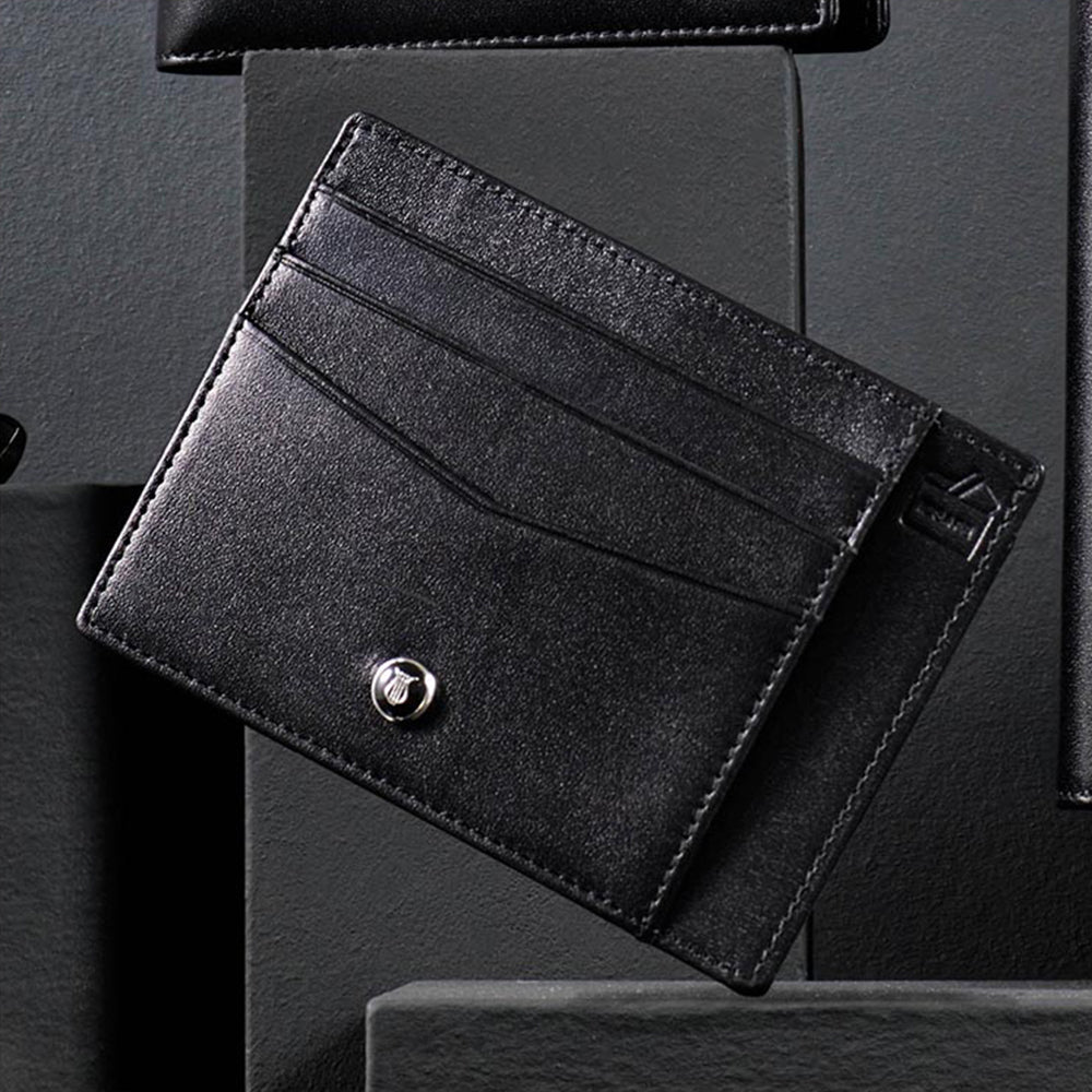 Lapis Bard Mayfair Credit Card Holder - Black