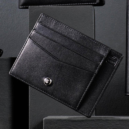 Lapis Bard Mayfair Credit Card Holder - Black
