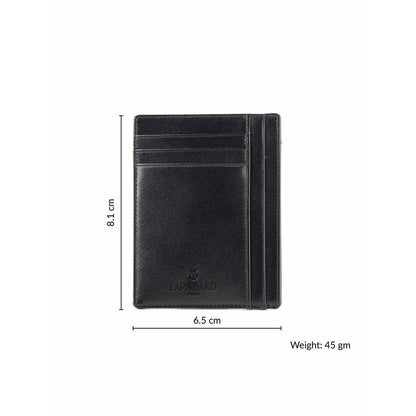 Lapis Bard Mayfair Credit Card Holder - Black