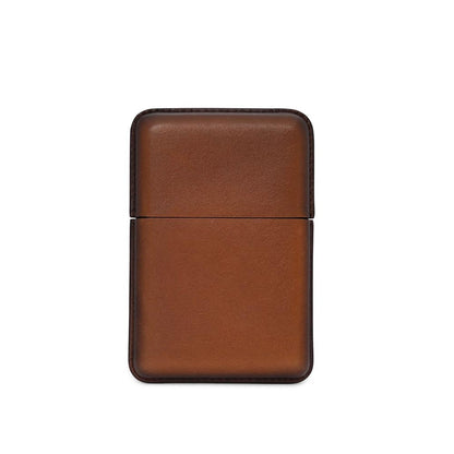 Lapis Bard Ducorium Cognac Moulded Card Case