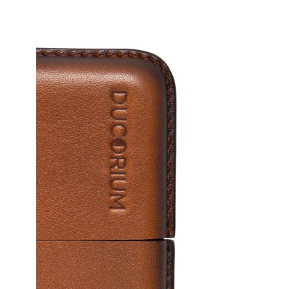 Lapis Bard Ducorium Cognac Moulded Card Case