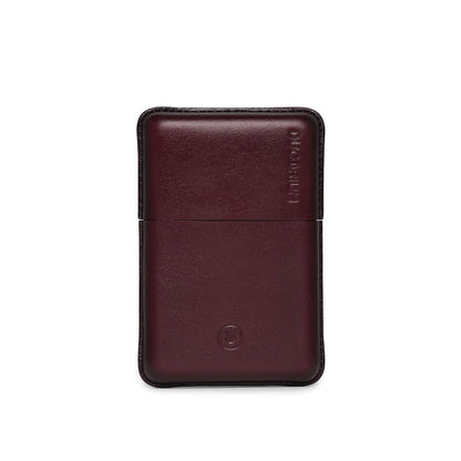 Lapis Bard Ducorium Bordeaux Moulded Card Case