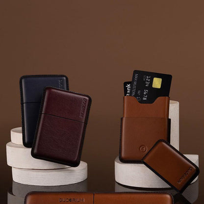 Lapis Bard Ducorium Bordeaux Moulded Card Case