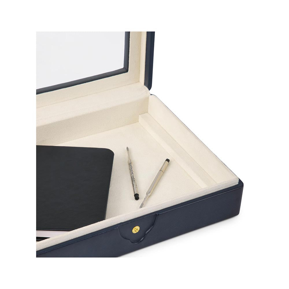 Lapis Bard Ducorium Hemingway Pen Chest (10 Pen) - Navy