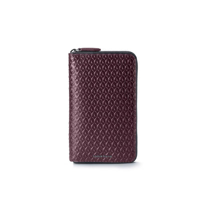 Lapis Bard Enigma Passport Holder - Burgundy