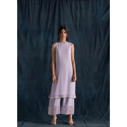 Lavanya Ahuja Lavender Kurta & Pant with Dupatta (Set of 3)