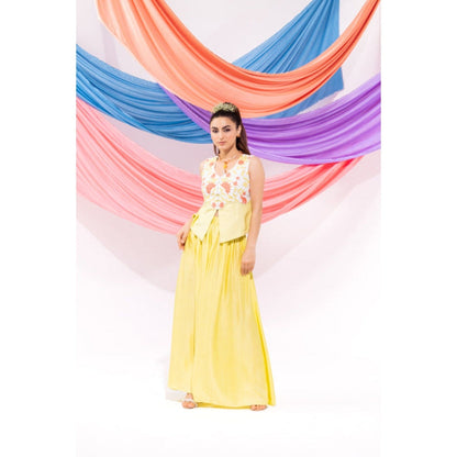 Leela by A Yellow Co-Ord Set