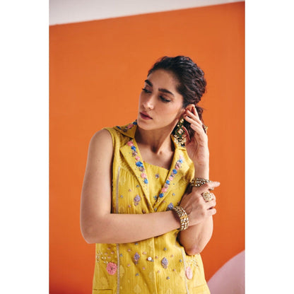 Leela by A Yellow Co-Ord Set