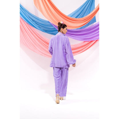 Leela by A Purple Co-Ord Set