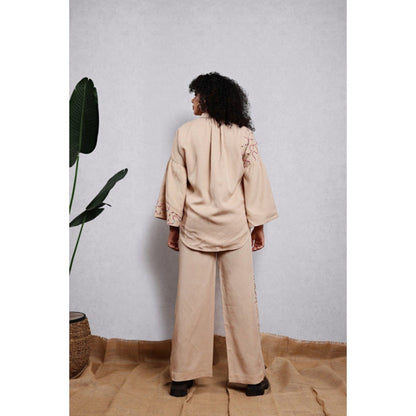 Leela by A Beige Co-Ord Set
