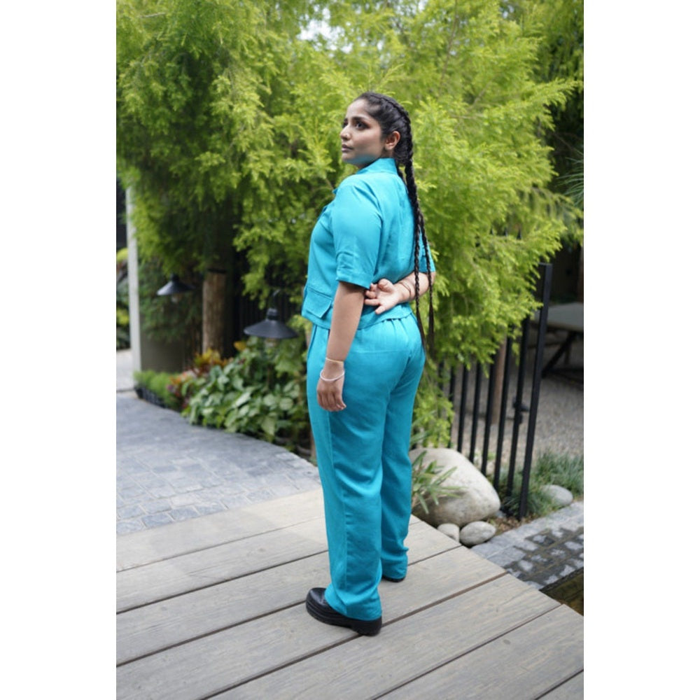 Leela by A Blue Co-Ord Set