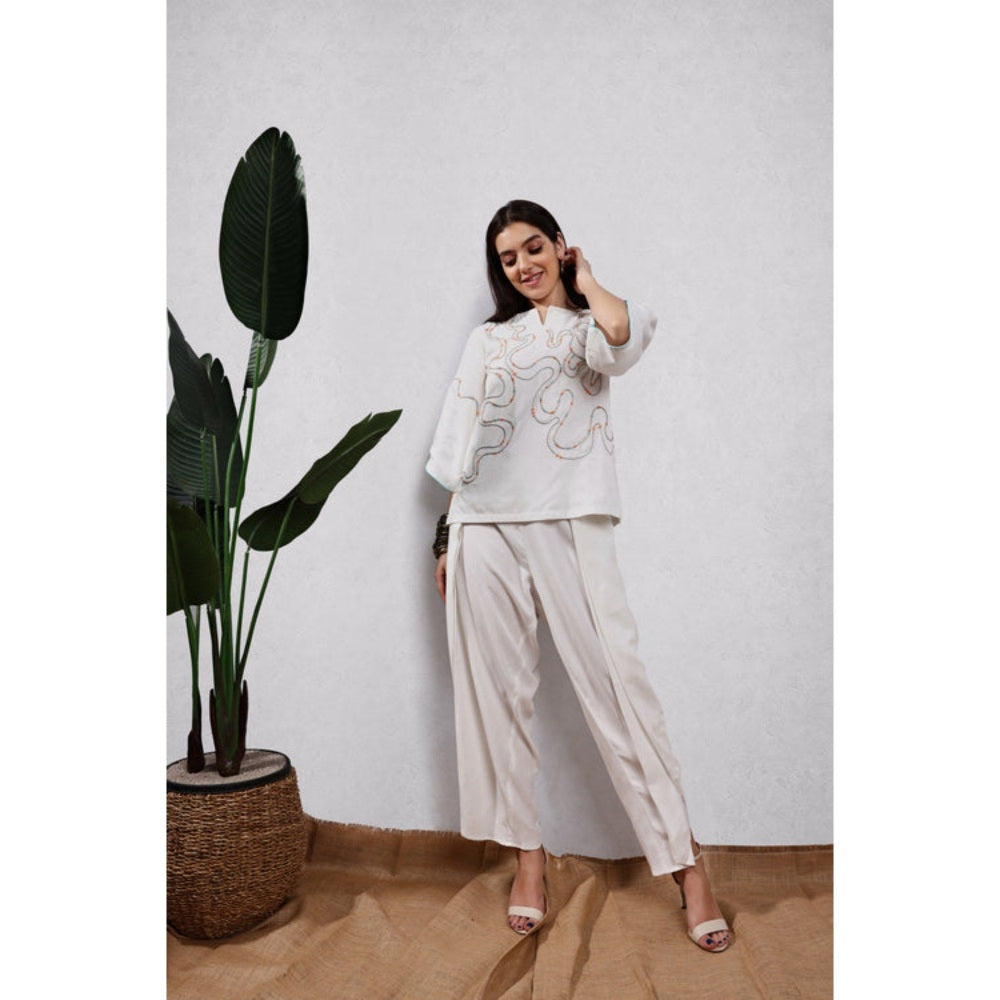 Leela by A White Co-Ord Set