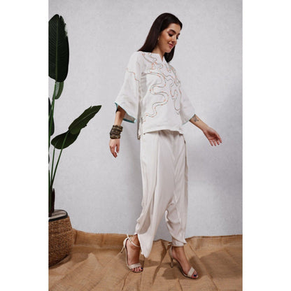 Leela by A White Co-Ord Set