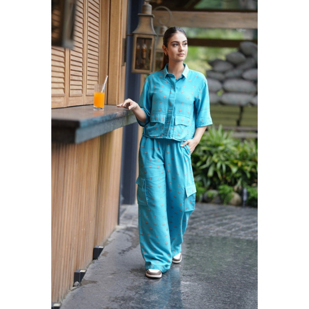 Leela by A Blue Co-Ord Set