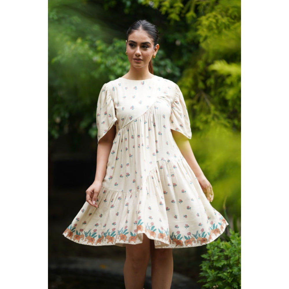 Leela by A Aarushi Knee Length Dress
