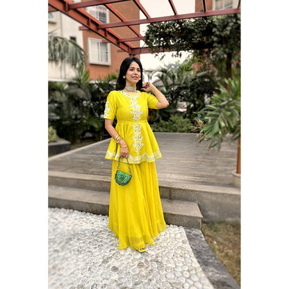 Leela by A Yellow Co-Ord Set